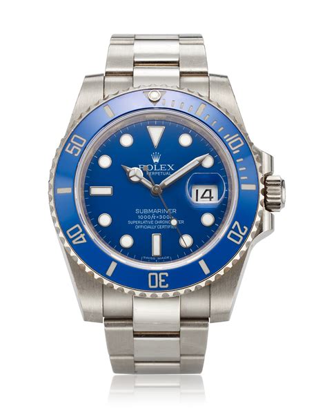 rolex submariner smurf harga|Rolex Submariner 18k white gold.